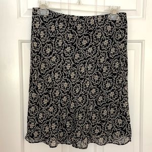 DKNY Classic Petite 4p shirt with ruffled bottom